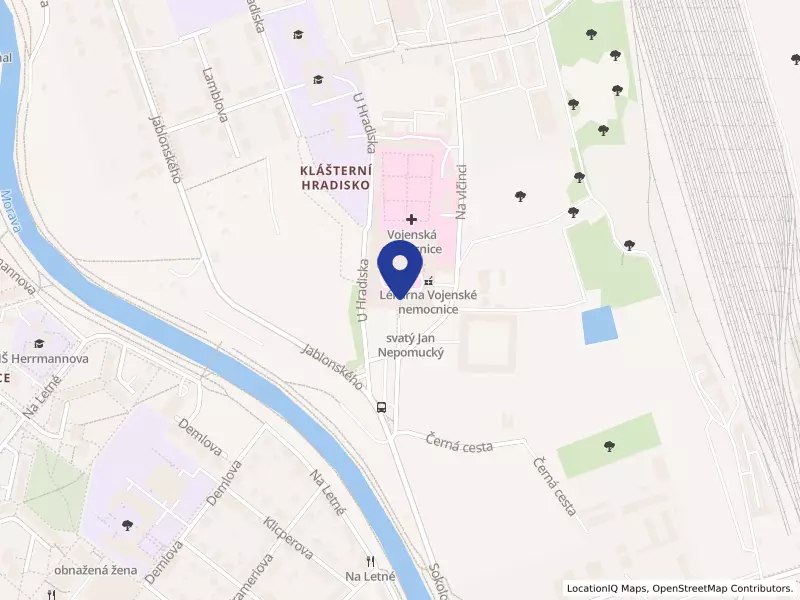 Vojenská nemocnice Olomouc, Olomouc, Sušilovo nám. 1/5, 77900 Olomouc - Klášterní Hradisko, IČO 60800691