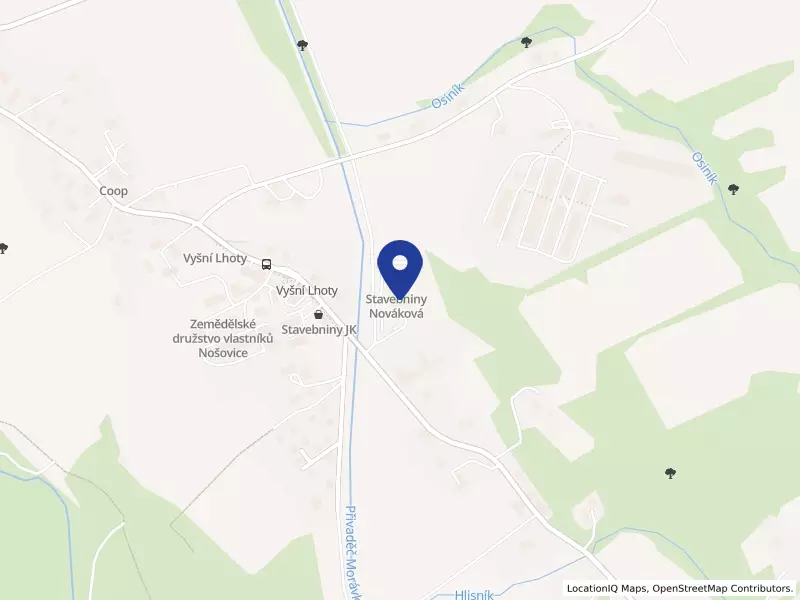 Stavebniny Nováková, s.r.o., 288, 73951 Vyšní Lhoty - Vyšní Lhoty, IČO 26820293