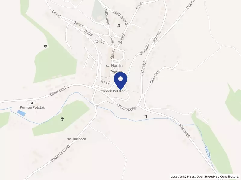 Město Potštát, Zámecká 1, 75362 Potštát - Potštát, IČO 00301795