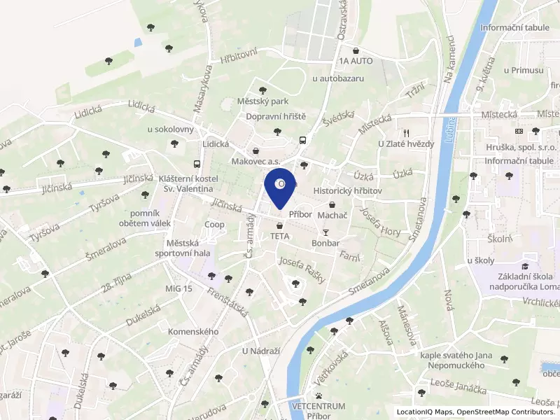 Město Příbor, náměstí Sigmunda Freuda 19, 74258 Příbor - Příbor, IČO 00298328