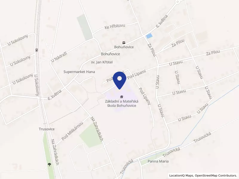 Základní škola a Mateřská škola Bohuňovice, Pod lipami 210, 78314 Bohuňovice - Bohuňovice, IČO 00849251