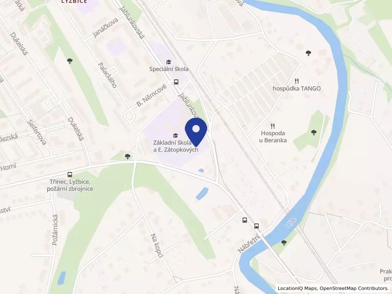 Základní škola Dany a Emila Zátopkových, Třinec, příspěvková organizace, Jablunkovská 501, 73961 Třinec - Lyžbice, IČO 61955612