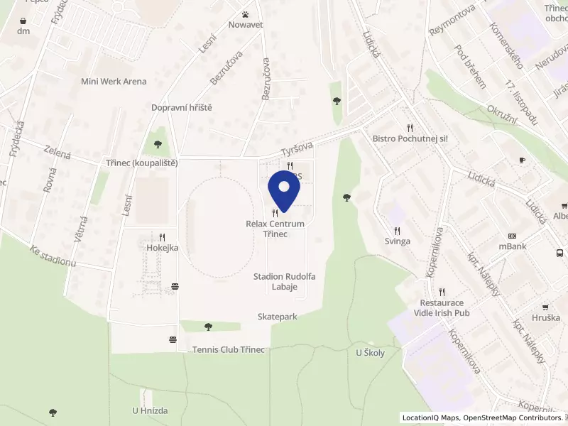 1. Třinecká sportovní, s.r.o., Tyršova 824, 73961 Třinec - Staré Město, IČO 25399420