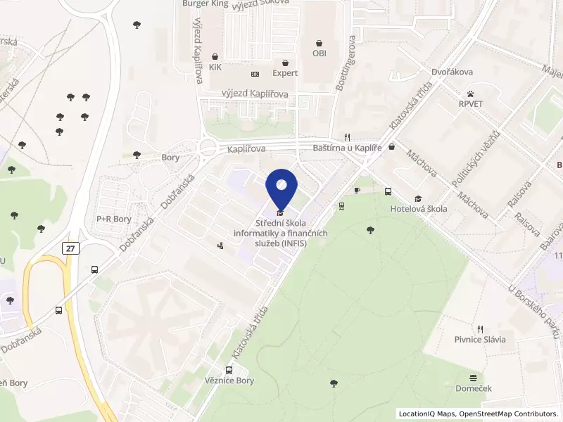 Střední škola informatiky a finančních služeb, Plzeň, Klatovská 200 G, Klatovská třída 2778/200g, 30100 Plzeň - Jižní Předměstí, IČO 00574406
