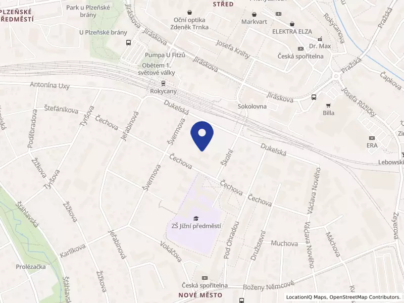 Základní škola, Rokycany, Čechova 40, Čechova 40, 33701 Rokycany - Nové Město, IČO 48380261