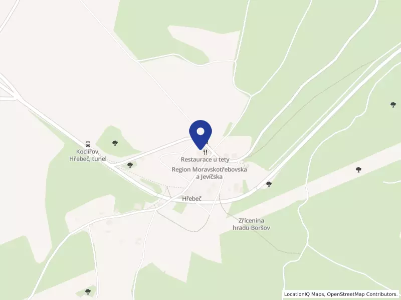 Hostinec U tety s.r.o., 16, 57101 Koclířov - Hřebeč, IČO 02449064
