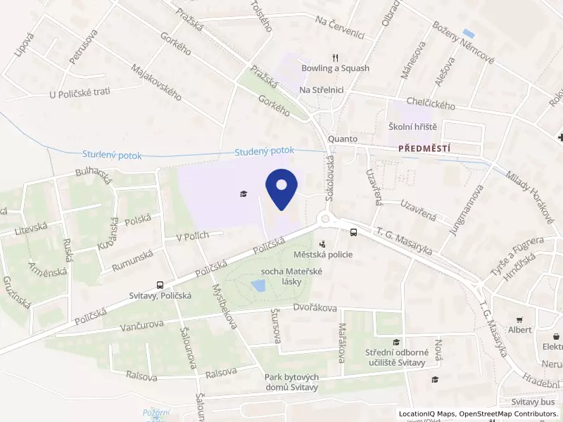 Základní škola a mateřská škola Svitavy, Sokolovská 1, Sokolovská 1638/1, 56802 Svitavy - Předměstí, IČO 49328298
