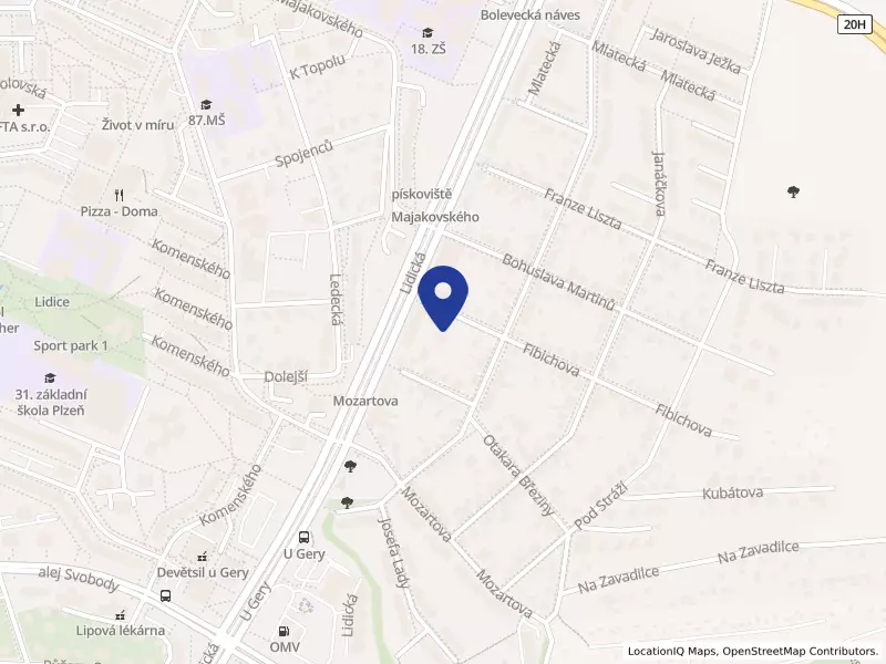 46. mateřská škola Plzeň, Fibichova 4, příspěvková organizace, Fibichova 290/4, 32300 Plzeň - Bolevec, IČO 70941041