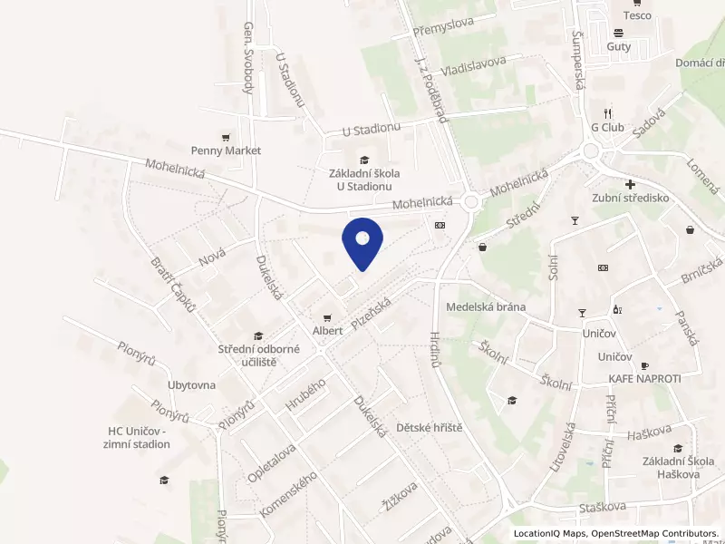 Okresní stavební bytové družstvo Olomouc se sídlem v Uničově, Dukelská 1144, 78391 Uničov - Uničov, IČO 00052795
