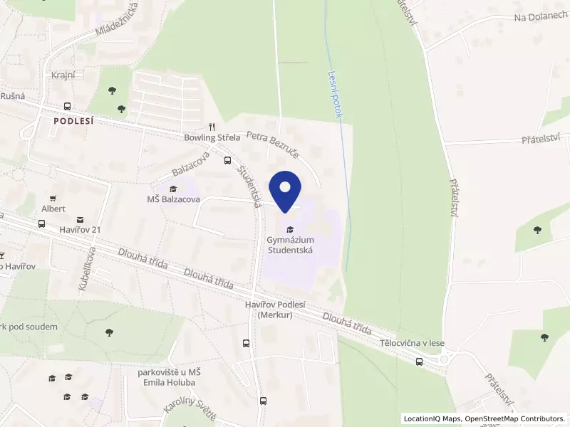 Gymnázium, Havířov-Podlesí, příspěvková organizace, Studentská 1198/11, 73601 Havířov - Podlesí, IČO 62331582