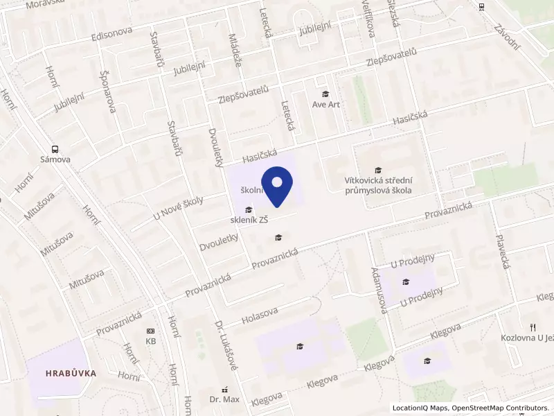 Základní škola Ostrava - Hrabůvka, Provaznická 64, příspěvková organizace, Provaznická 831/64, 70030 Ostrava - Hrabůvka, IČO 70978310