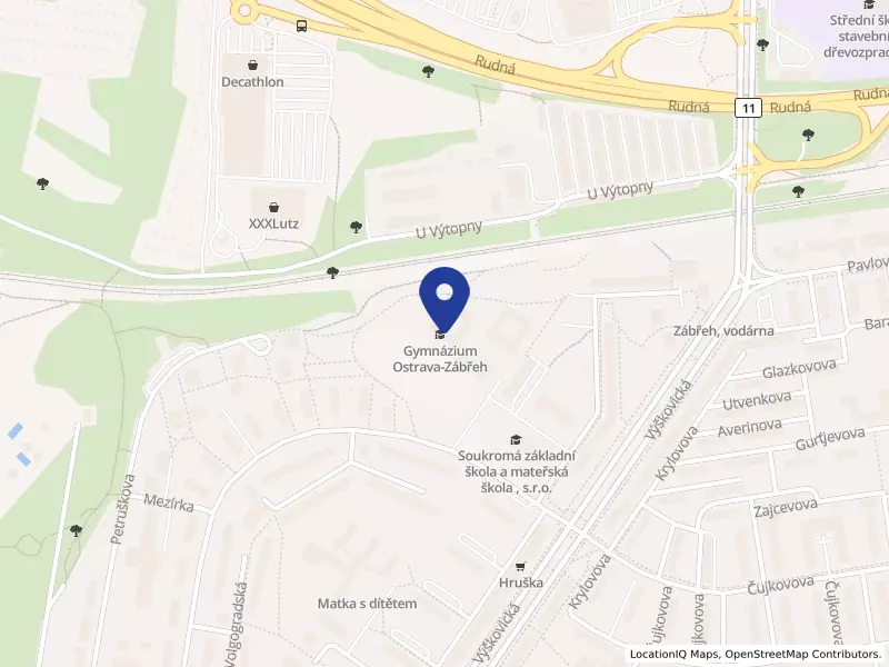Gymnázium, Ostrava-Zábřeh, Volgogradská 6a, příspěvková organizace, Volgogradská 2632/6a, 70030 Ostrava - Zábřeh, IČO 00842737