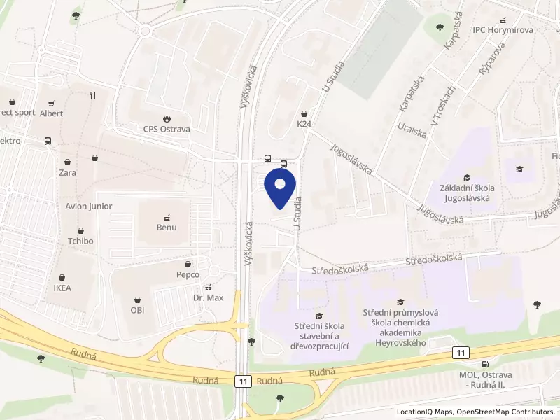 Ing. Vladimír Chaloupecký-CH/S, s.r.o., U Studia 2731/34, 70030 Ostrava - Zábřeh, IČO 16628551