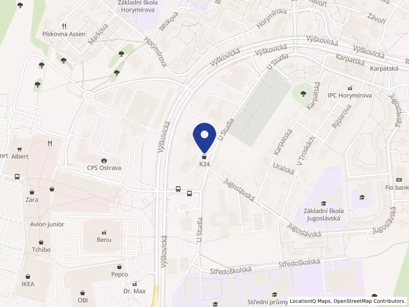 OVASPED s.r.o., U Studia 2253/20, 70030 Ostrava - Zábřeh, IČO 28609999