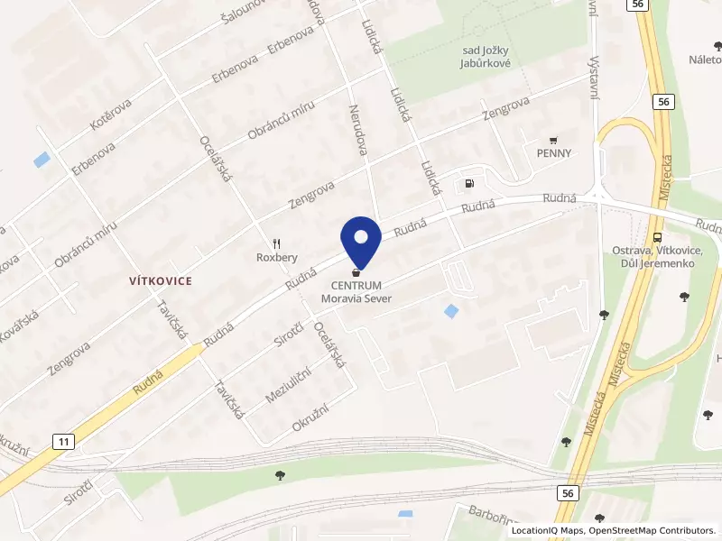 CENTRUM Moravia Sever, spol. s r.o., Rudná 30/3, 70300 Ostrava - Vítkovice, IČO 25377507