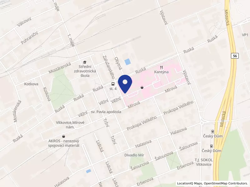 Nemocnice AGEL Ostrava-Vítkovice a.s., Zalužanského 1192/15, 70300 Ostrava - Vítkovice, IČO 60793201