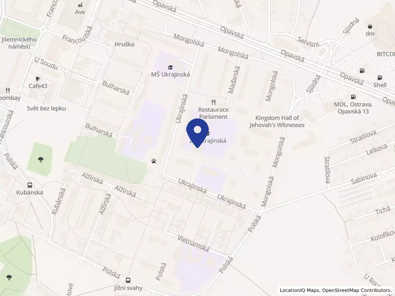 Základní škola, Ostrava-Poruba, Ukrajinská 1533, příspěvková organizace, Ukrajinská 1533/13, 70800 Ostrava - Poruba, IČO 64627896