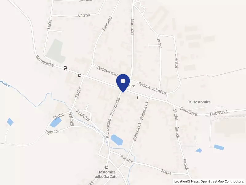 Město Hostomice, Tyršovo náměstí 165, 26724 Hostomice - Hostomice, IČO 00233269