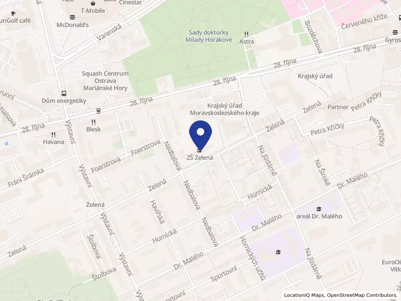 Základní škola Ostrava, Zelená 42, příspěvková organizace, Zelená 1406/42, 70200 Ostrava - Moravská Ostrava, IČO 70933987