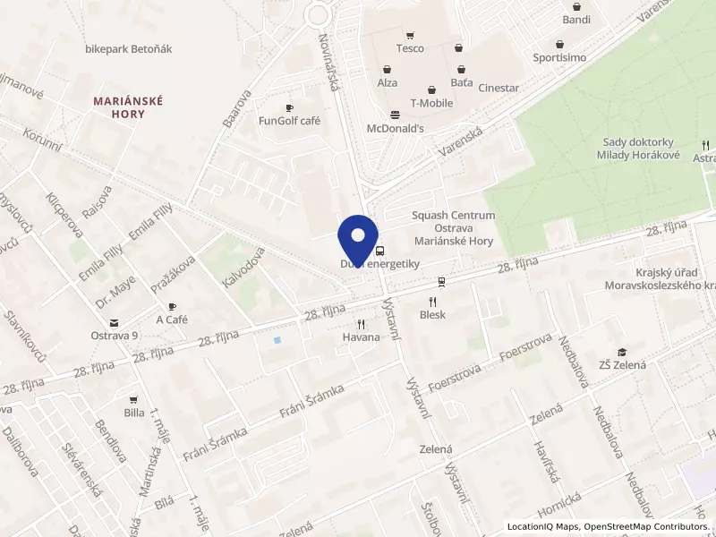 GEOSTA Ostrava s.r.o., Ostrava, 28. října 1142/168, 70900 Ostrava - Mariánské Hory, IČO 00575321