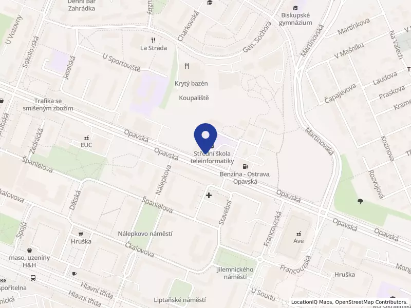 Střední škola teleinformatiky, Ostrava, příspěvková organizace, Opavská 1119/12, 70800 Ostrava - Poruba, IČO 00845329