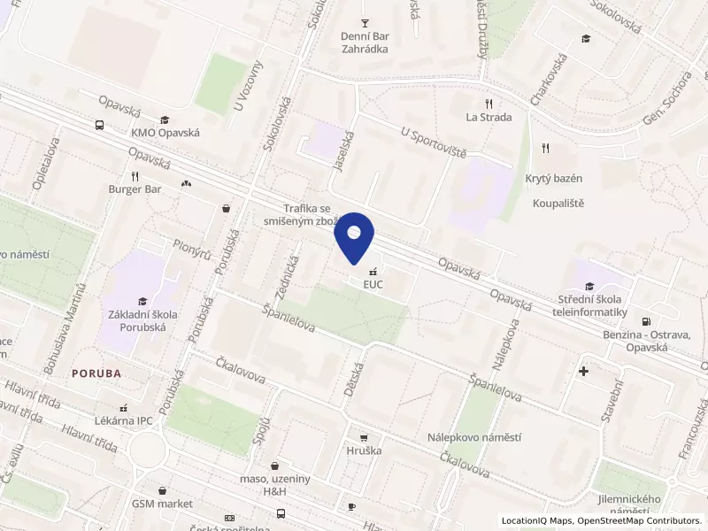 EUC Klinika Ostrava a.s., Opavská 962/39, 70800 Ostrava - Poruba, IČO 25860836