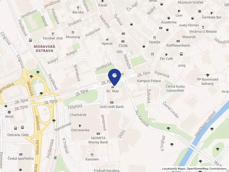 CCR Ostrava, s.r.o., 28. října 3348/65, 70200 Ostrava - Moravská Ostrava, IČO 04715292