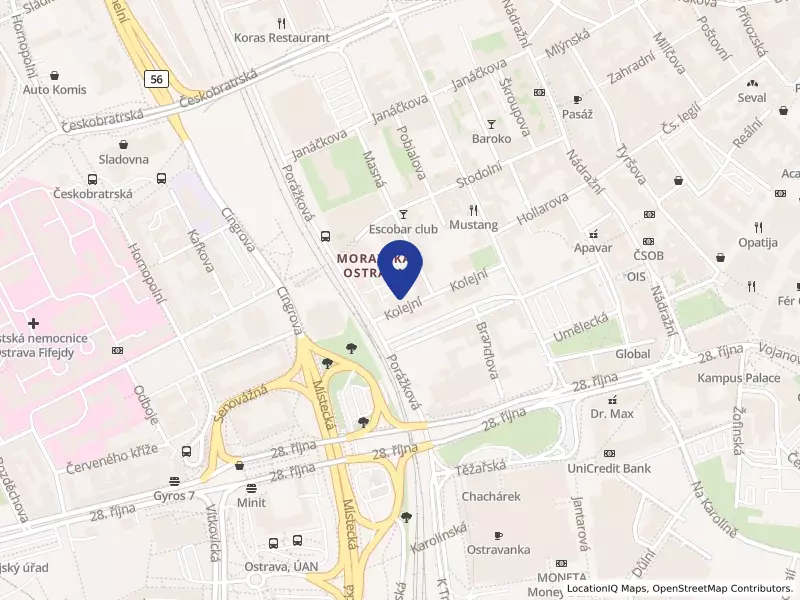 ČOS - Česká ochranná společnost a.s., Ostrava, Kolejní 1323/12, 70200 Ostrava - Moravská Ostrava, IČO 25853317