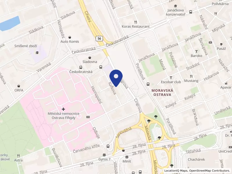 Kounicova 3, s.r.o., Kounicova 1064/3, 70200 Ostrava - Moravská Ostrava, IČO 28641540