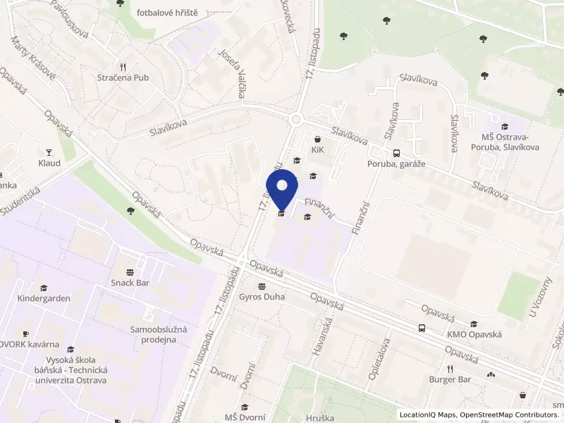 Střední škola prof. Zdeňka Matějčka, Ostrava-Poruba, příspěvková organizace, 17. listopadu 1123/70, 70800 Ostrava - Poruba, IČO 13644319