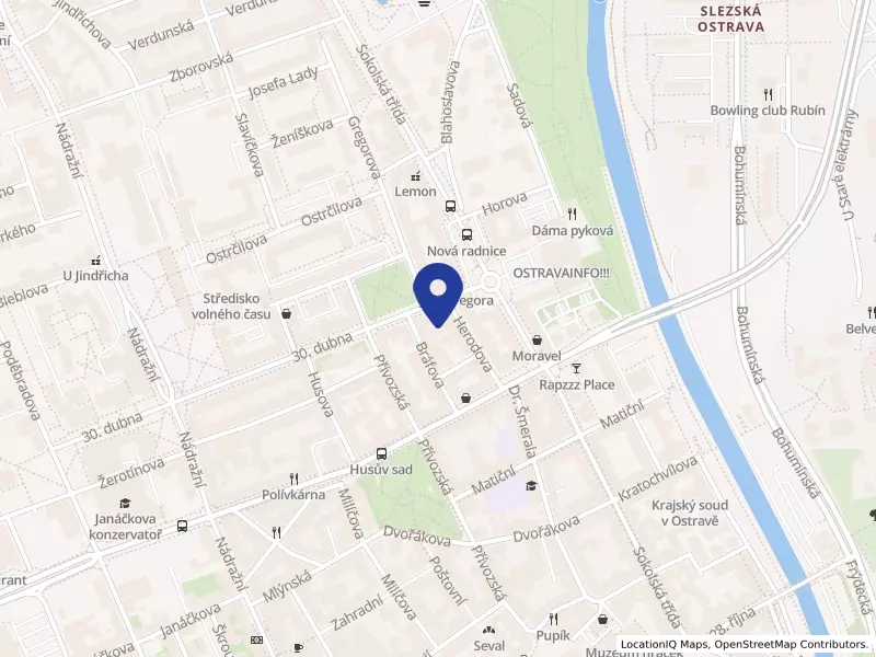 Krajské ředitelství policie Moravskoslezského kraje, 30. dubna 1682/24, 70200 Ostrava - Moravská Ostrava, IČO 75151502
