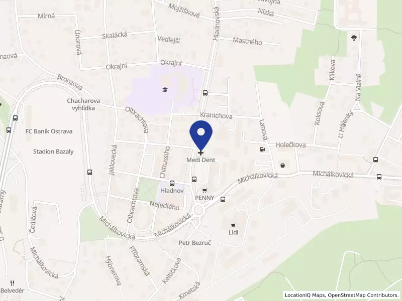 MEDI-DENT s.r.o., Hladnovská 2078/20, 71000 Ostrava - Slezská Ostrava, IČO 28659368