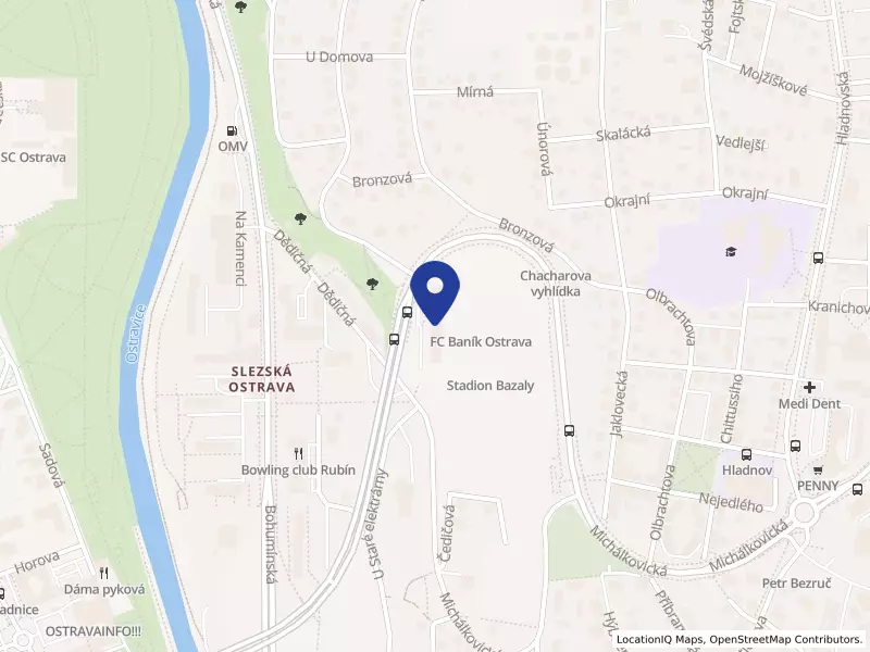 FC Baník Ostrava, a.s., Bukovanského 1028/4, 71000 Ostrava - Slezská Ostrava, IČO 64610128