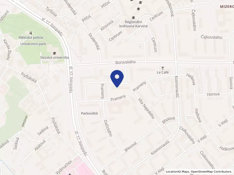 Karvinská jídelna s.r.o., Prameny 823/17, 73401 Karviná - Ráj, IČO 22381660