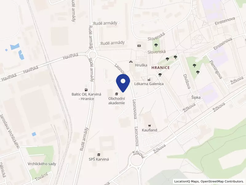 Obchodní akademie s.r.o., Leonovova 1795/3, 73301 Karviná - Hranice, IČO 46580336