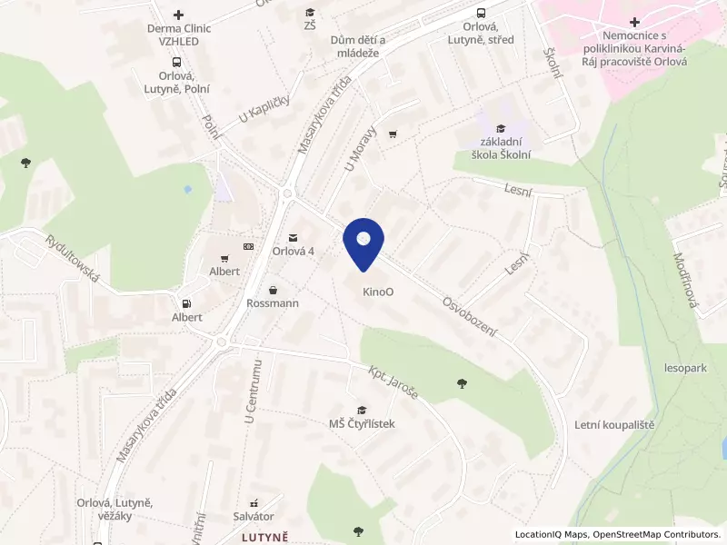 Dům kultury Města Orlové, příspěvková organizace, Osvobození 797, 73514 Orlová - Lutyně, IČO 65890825