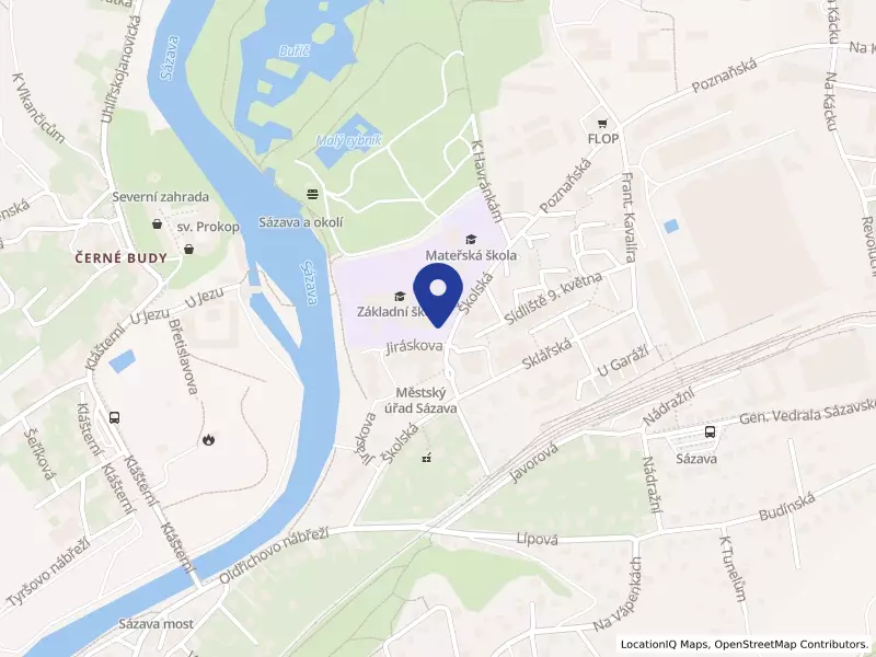 Základní a mateřská škola Sázava, nám. Voskovce a Wericha 290, 28506 Sázava - Sázava, IČO 71000585