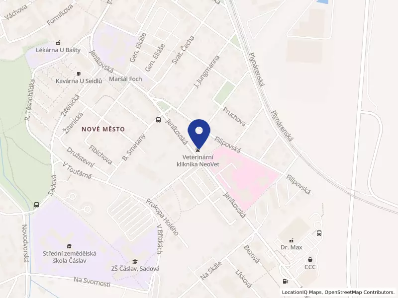 NEOvet s.r.o., Čáslav, Jeníkovská 1925, 28601 Čáslav - Čáslav-Nové Město, IČO 03979385