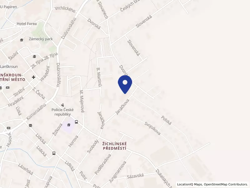 SOCIÁLNÍ SLUŽBY LANŠKROUN, Janáčkova 1003, 56301 Lanškroun - Žichlínské Předměstí, IČO 75081849