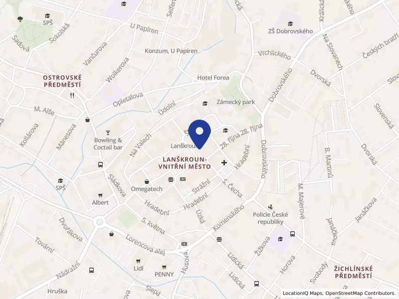 Město Lanškroun, nám. J. M. Marků 12, 56301 Lanškroun - Lanškroun-Vnitřní Město, IČO 00279102