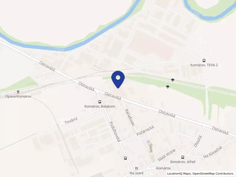 KOMAS, spol. s r.o., Opava, Ostravská 291/33, 74770 Opava - Komárov, IČO 46580344