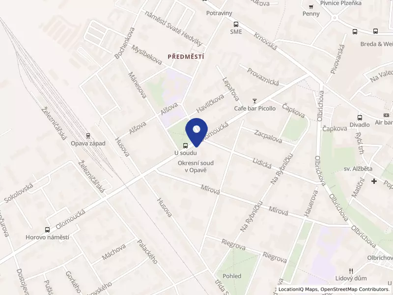 Okresní soud v Opavě, Olomoucká 297/27, 74601 Opava - Předměstí, IČO 00025259