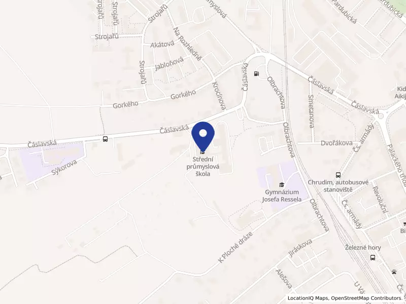 Střední průmyslová škola Chrudim, Čáslavská 973, 53701 Chrudim - Chrudim IV, IČO 15052591