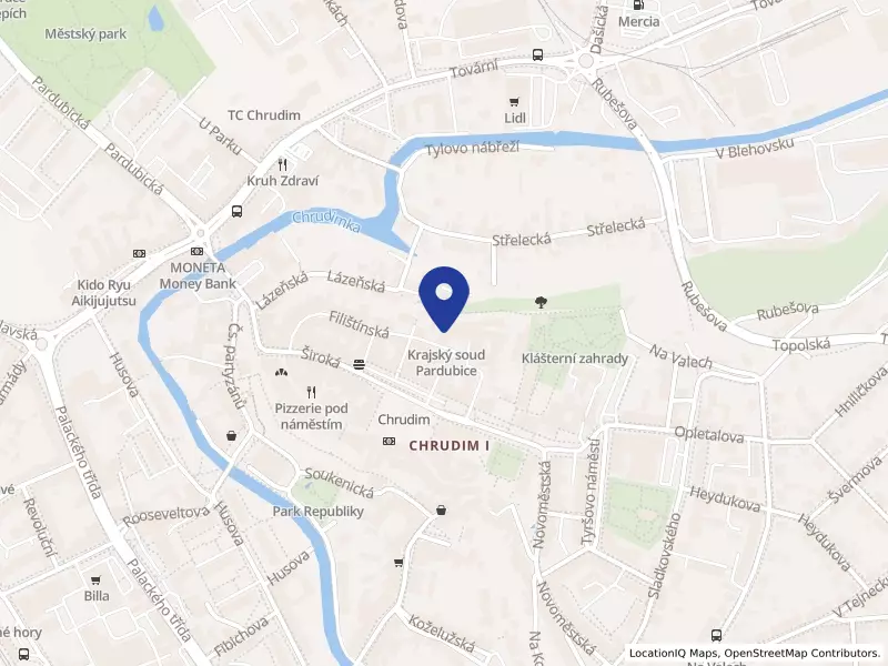 Okresní soud v Chrudimi, Všehrdovo náměstí 45, 53701 Chrudim - Chrudim I, IČO 00024953