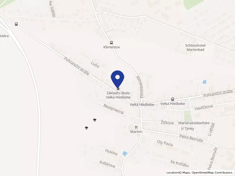 Základní škola Velká Hleďsebe, okres Cheb, příspěvková organizace, Velká Hleďsebe, Pohraniční stráže 95, 35301 Velká Hleďsebe - Velká Hleďsebe, IČO 70997187