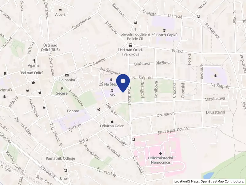 COOP KONZUM, družstvo, Ústí nad Orlicí, Tvardkova 1191, 56201 Ústí nad Orlicí - Ústí nad Orlicí, IČO 00032212