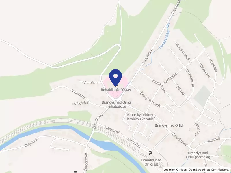 Rehabilitační ústav Brandýs nad Orlicí, Lázeňská 58, 56112 Brandýs nad Orlicí - Brandýs nad Orlicí, IČO 00853879