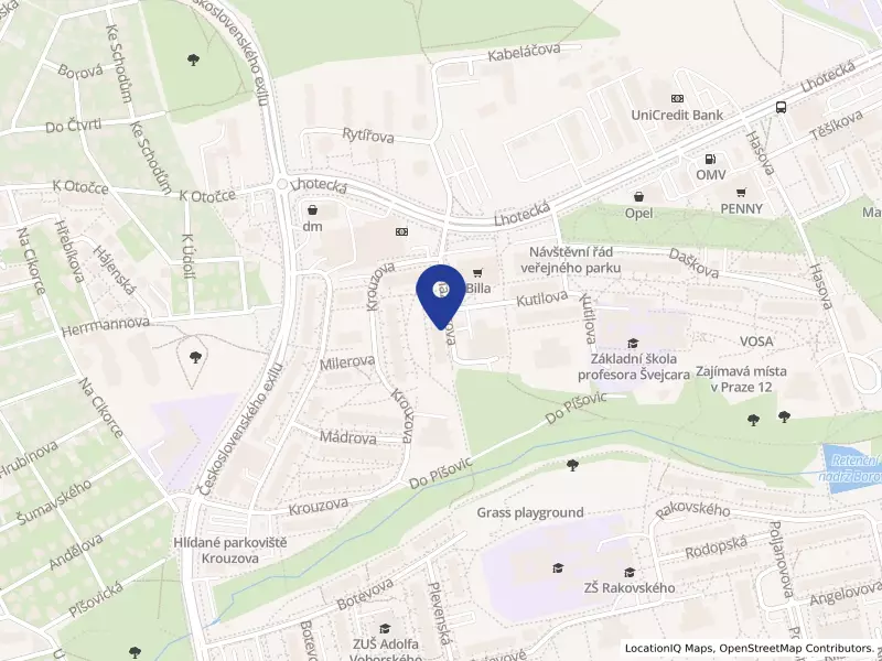 Galmet Residence s.r.o., Mazancova 3055/5, 14300 Praha 4 - Modřany, IČO 19642725