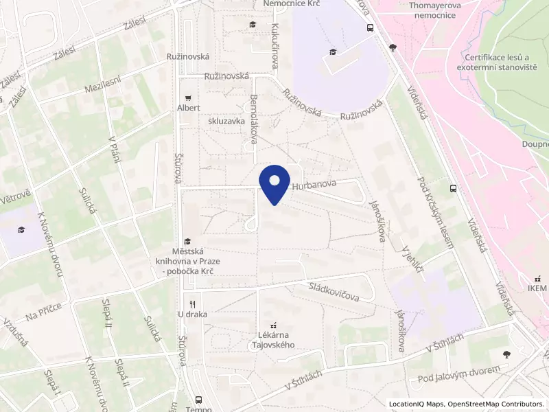 Dětské integrační centrum a mateřská škola, s.r.o., Hurbanova 1285/14, 14200 Praha 4 - Krč, IČO 25703773
