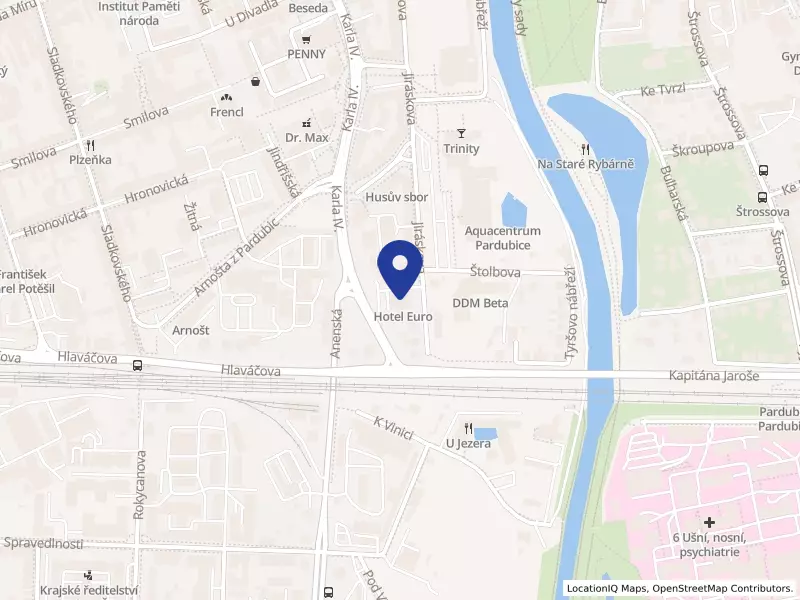 Hotel EURO Pardubice, a.s., Pardubice, Jiráskova 2781, 53002 Pardubice - Zelené Předměstí, IČO 27478611